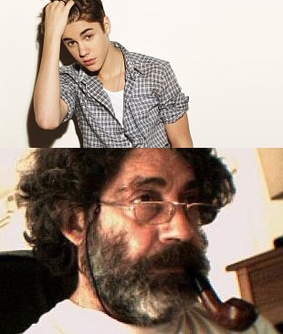 Profilbildet til Justin John Bieber på facebook. Egentlig er det linux-programmerer Michel Xhaard som er avbildet. Foto: Michel Xhaard)