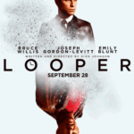 Ein animert Looper-plakat som tek nytte av det digital kunst kan tilby. (Foto: Norsk Filmdistribusjon)