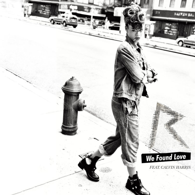 Coveret til singelen «We Found Love». Foto: Promo