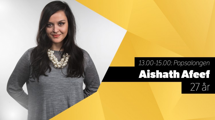 Aishath Afeef (Foto: Kim Erlandsen, NRK P3)