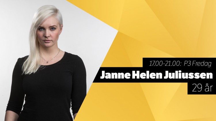 Janne Helen Juliussen (Foto: Kim Erlandsen, NRK P3)