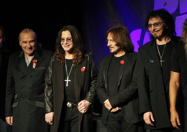 Black Sabbath med Bill Ward, NTBScanpix/REUTERS/David McNew. 