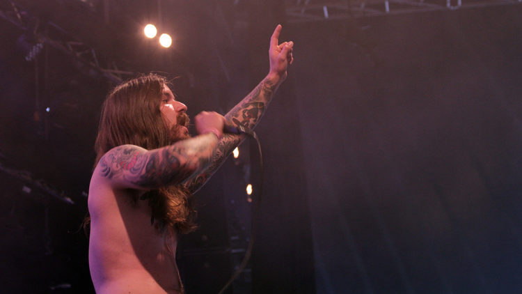 Kvelertak på Roskilde 2013. Foto: Jørn Gjersøe, NRK P3.