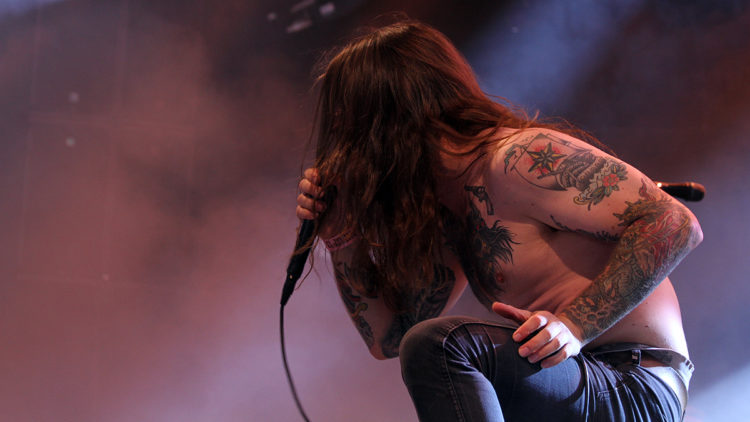 Kvelertak på Roskilde 2013. Foto: Jørn Gjersøe, NRK P3.