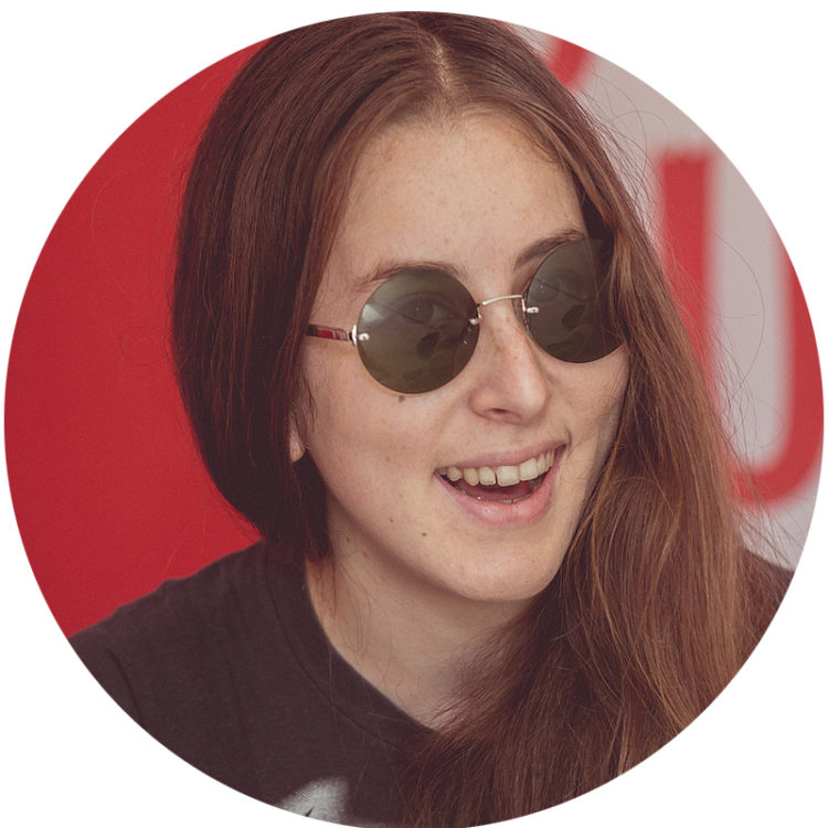 Alana Haim. (Foto: Rashid Akrim, NRK P3)