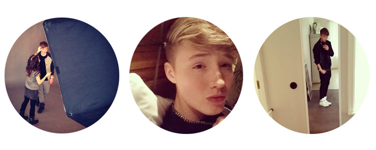 Isac Elliot er flink til å oppdatere fansen (også kalt «Ellioteers») på sosiale medier. (Foto: @IsacElliot, Instagram)