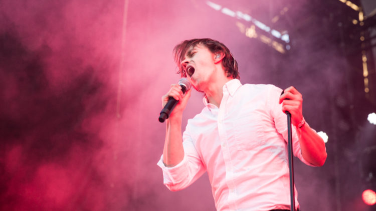 Sondre Lerche på Øyafestivalen 2015. Foto: Rashid Akrim / NRK P3