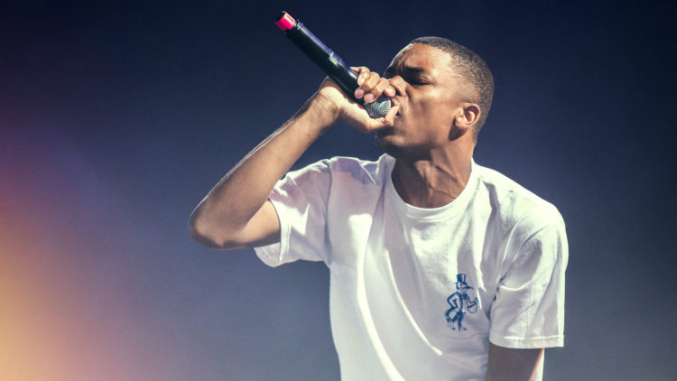 Vince Staples på Øyafestivalen 2015. Foto: Kim Erlandsen, NRK P3