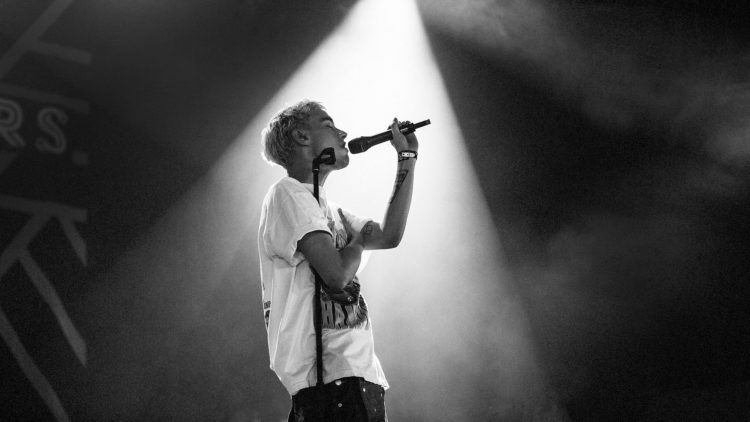 Vokalist Olly Alexander fra Years & Years. Foto: Kim Erlandsen, NRK P3