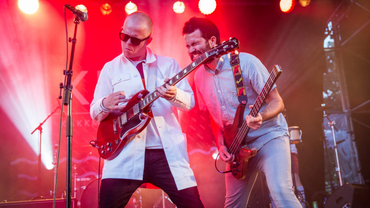 Kakkmaddafakka på Baglerscenen, Slottsfjell 2016. Foto: Tom Øverlie, NRK P3