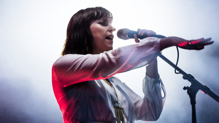 Susanne Sundfør på Kongescene, Slottsfjell 2016. Foto: Tom Øverlie, NRK P3