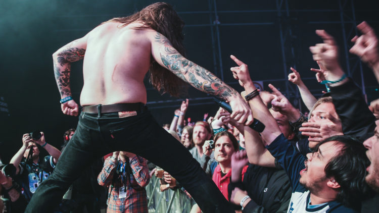 Kvelertak, Øyafestivalen 2016. Foto: Kim Erlandsen, NRK P3