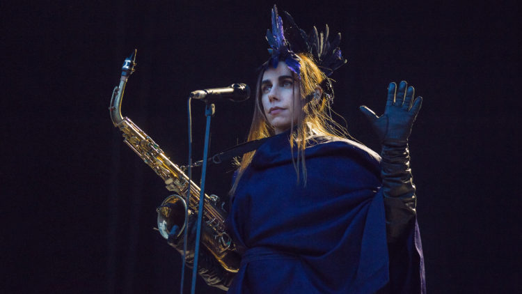 PJ Harvey, Øyafestivalen 2016. Foto: Kim Erlandsen, NRK P3