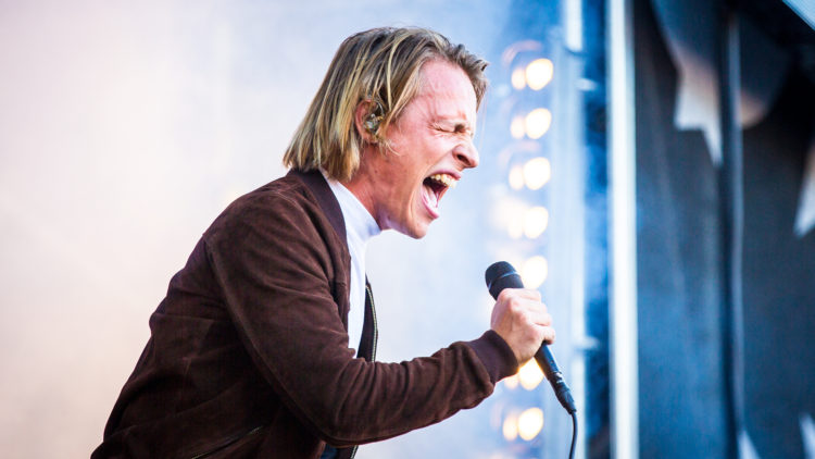 Sondre Justad på Øyafestivalen 2016. Foto: Tom Øverlie, NRK P3