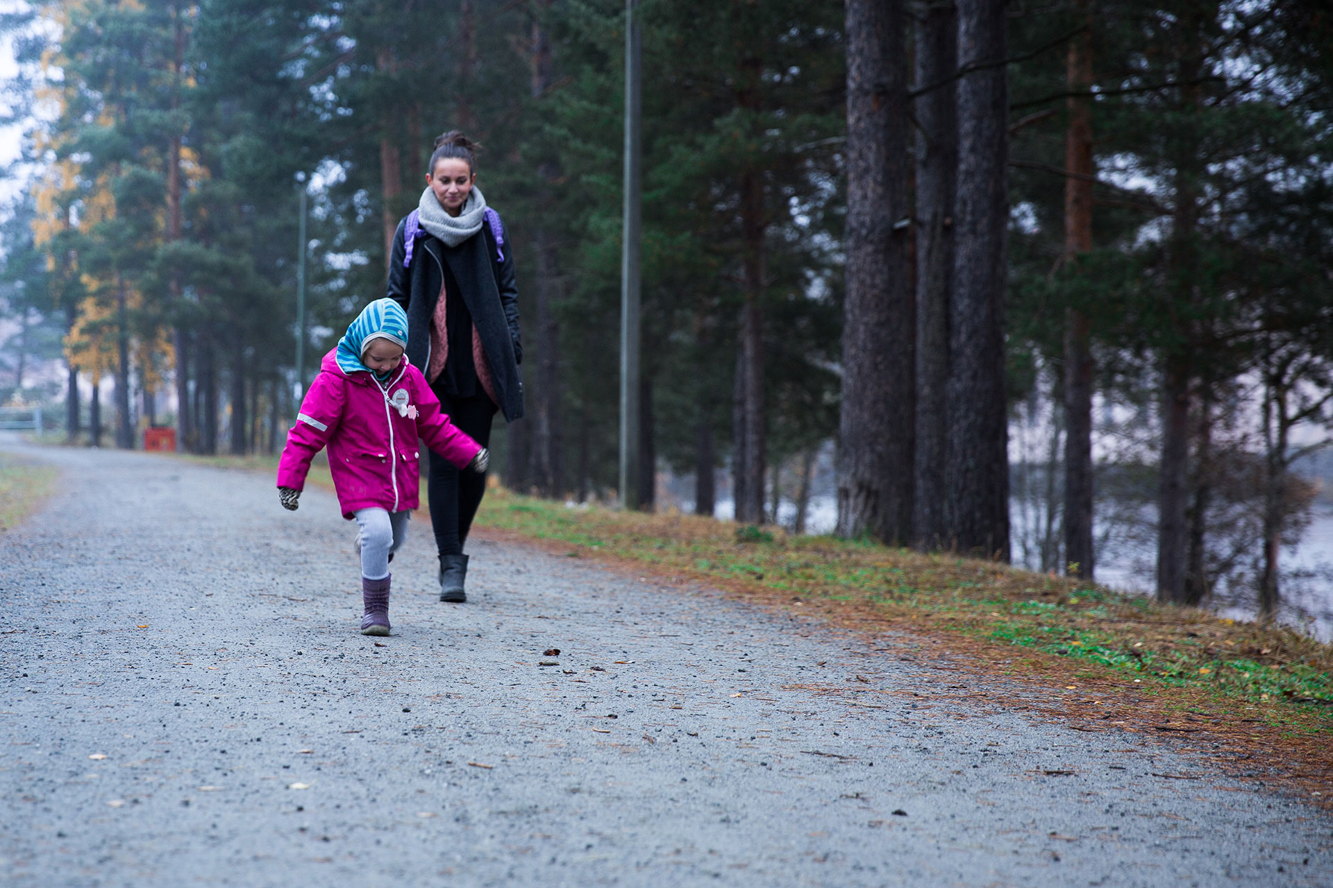 Amina har vært flink til å skjule hvordan hun egentlig har hatt det. Foto: Nora Brønseth, NRK P3