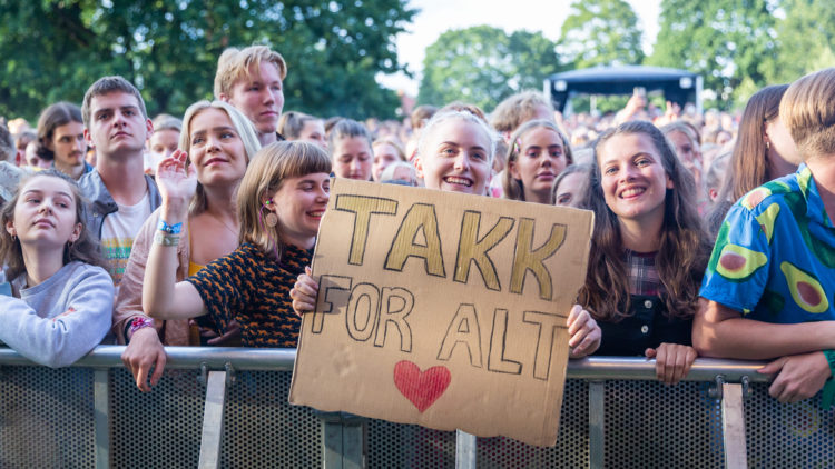 Kun kjærlighet fra fansen. Foto: Tom Øverlie, NRK P3