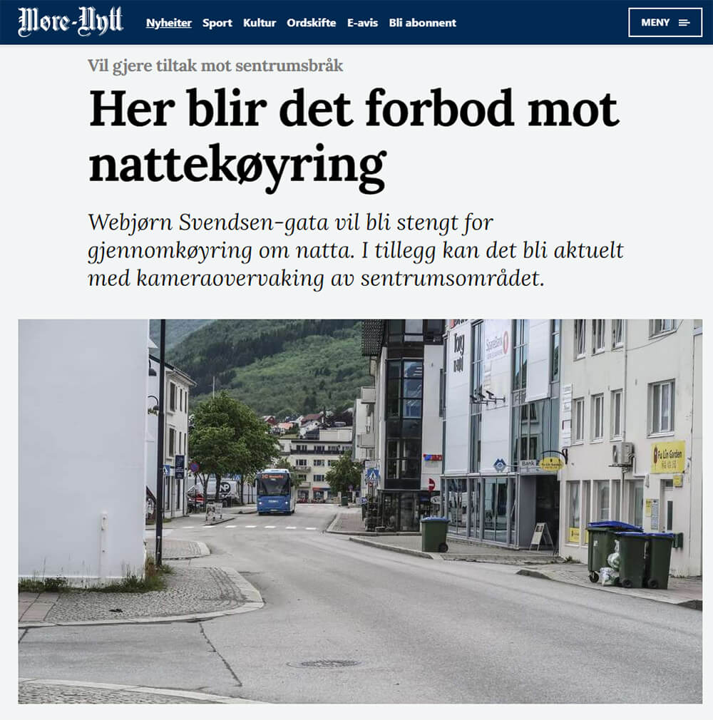 Faksimile: Møre-Nytt 11. juli 2019