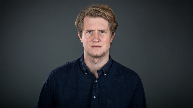 Christian Mikkelsen. Foto: Kim Erlandsen, NRK P3