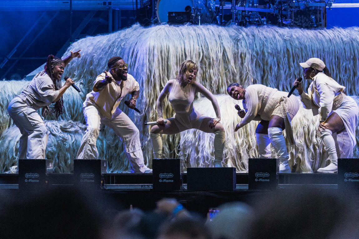 Doja Cat, Slottsfjell 2024. Foto: Tom Øverlie, NRK P3