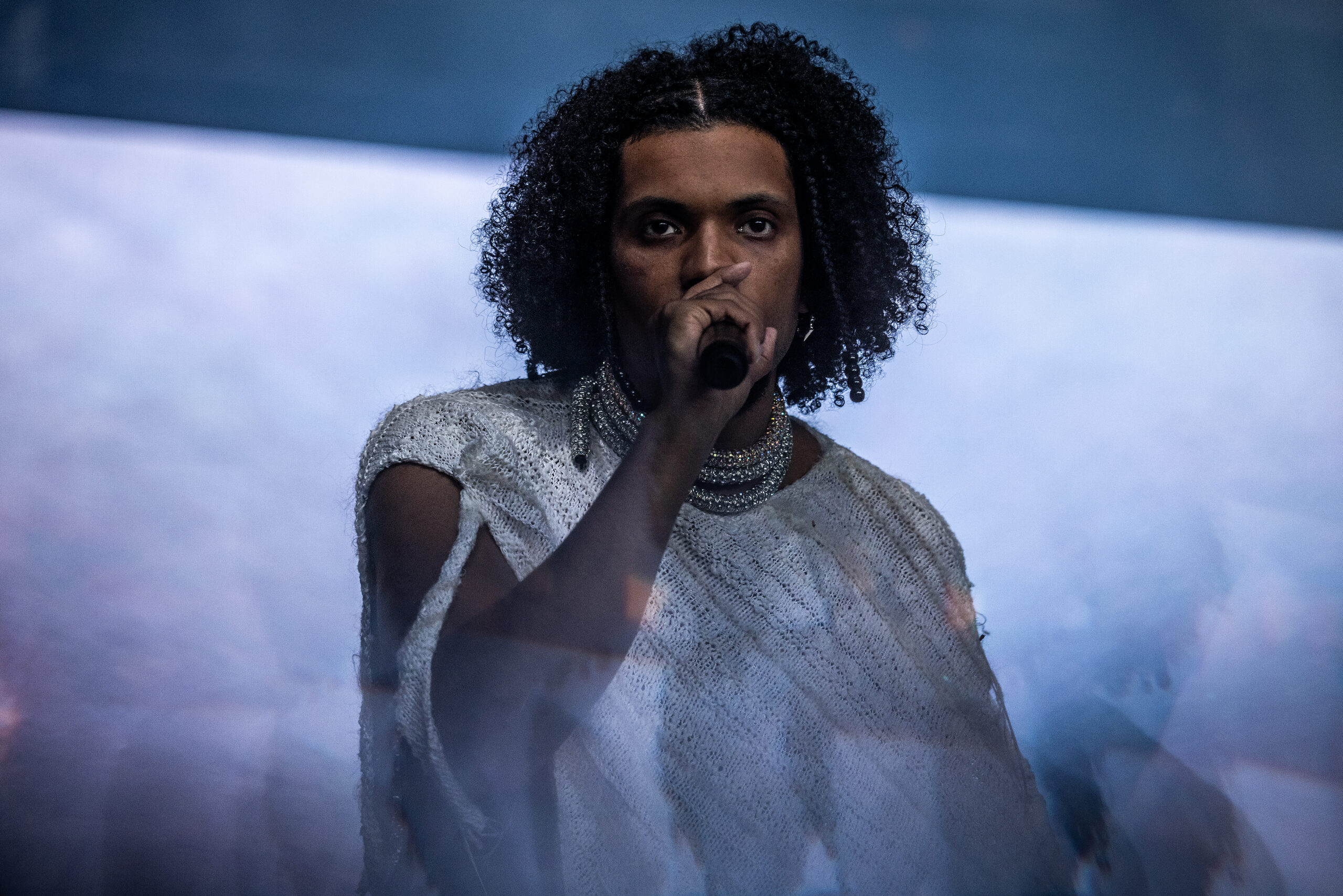 Oscar Blesson, Øyafestivalen 2024. Foto: Kim Erlandsen, NRK P3