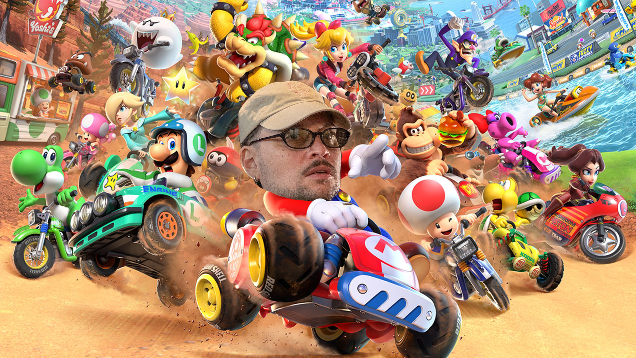 Mario Kart-intervju med Stig Brenner: – Folk tror jeg sparker katteunger