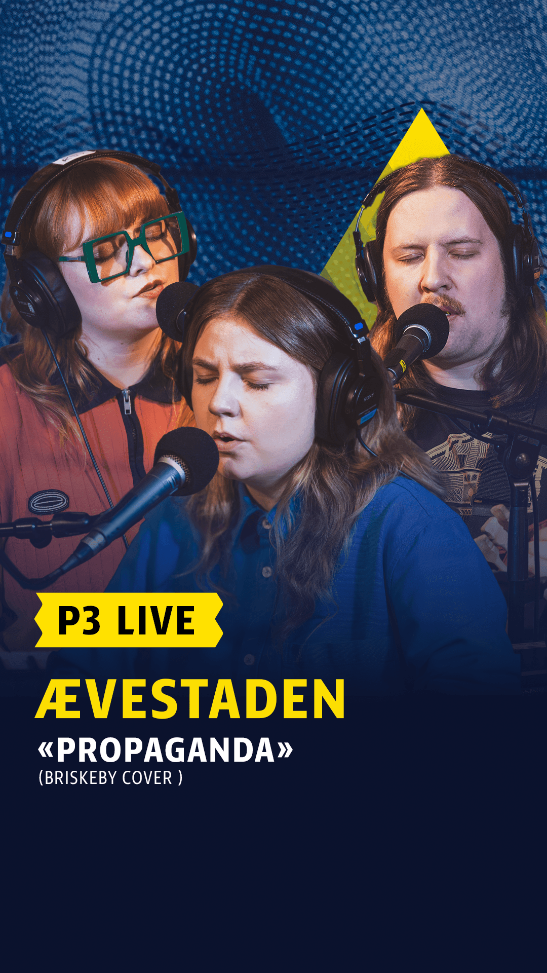 Link i bio: Ævestaden på P3 Live gjør «Propaganda» (Briskeby cover)
