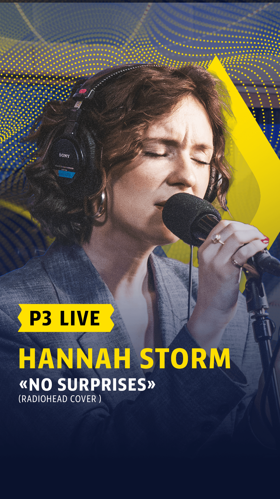 Link i bio: Hannah Storm på P3 Live gjør «No Surprises»