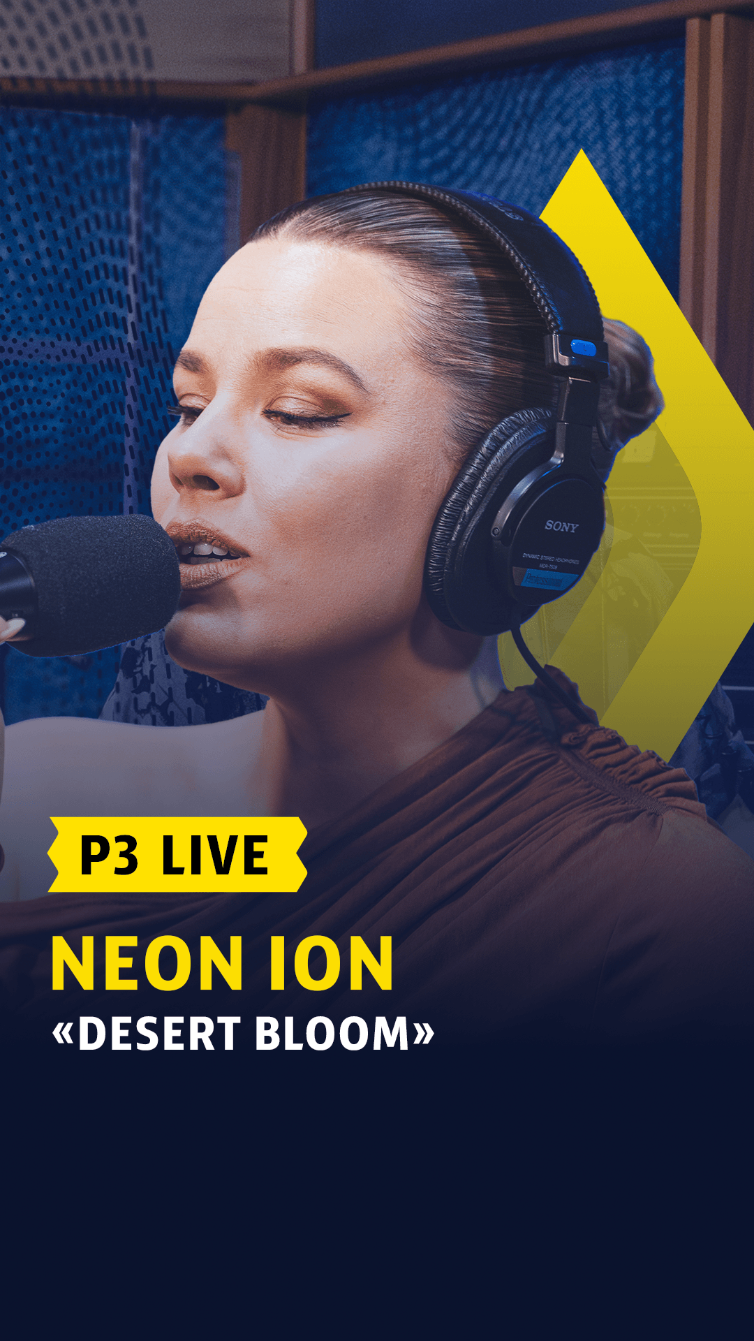 Link i bio: Neon Ion på P3 Live gjør «Desert Bloom»