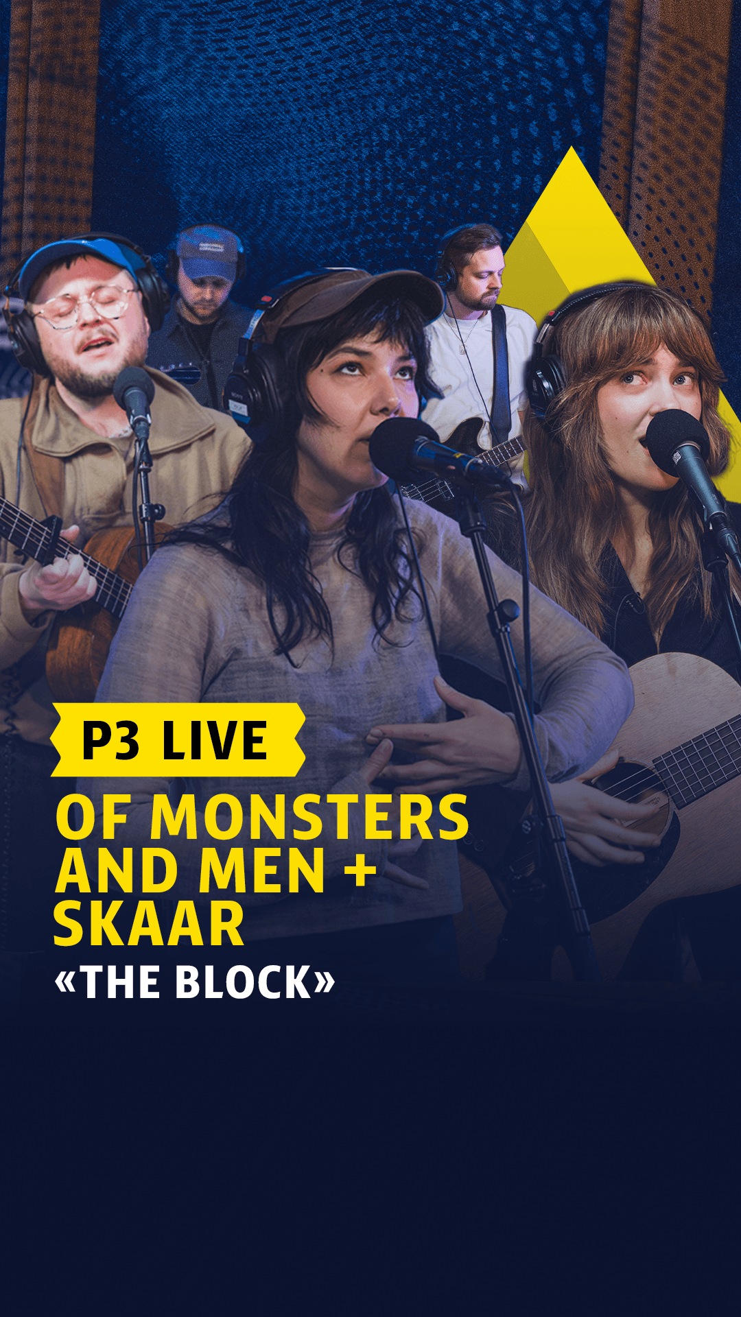 Link i bio: Of Monsters and Men og Skaar på P3 Live gjør «The Block»