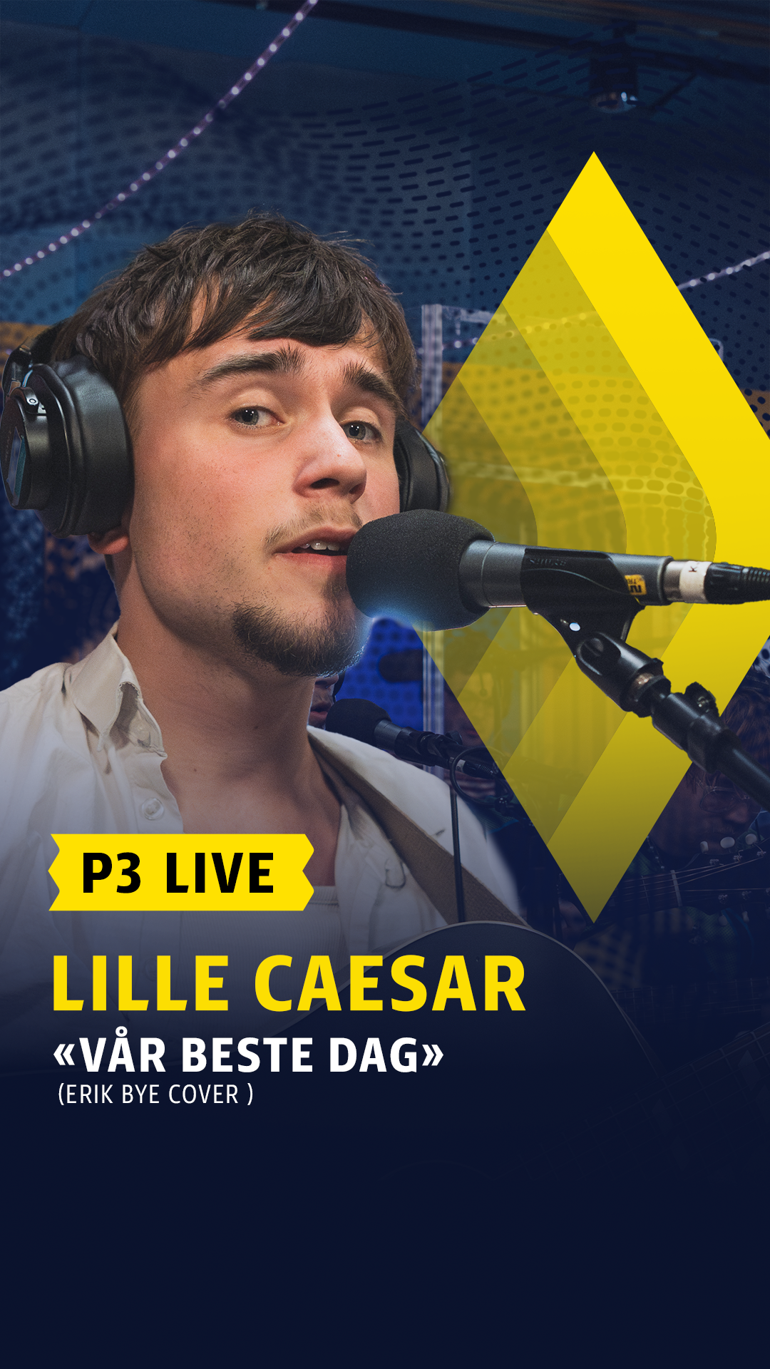 Link i bio: Lille Caesar på P3 Live fremfører «Vår beste dag» av Erik Bye