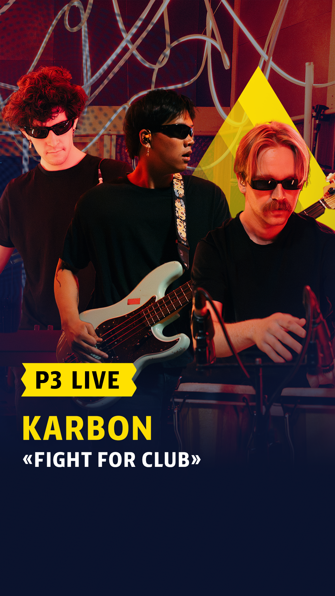 Link i bio: Karbon opptrer på «P3 Live»