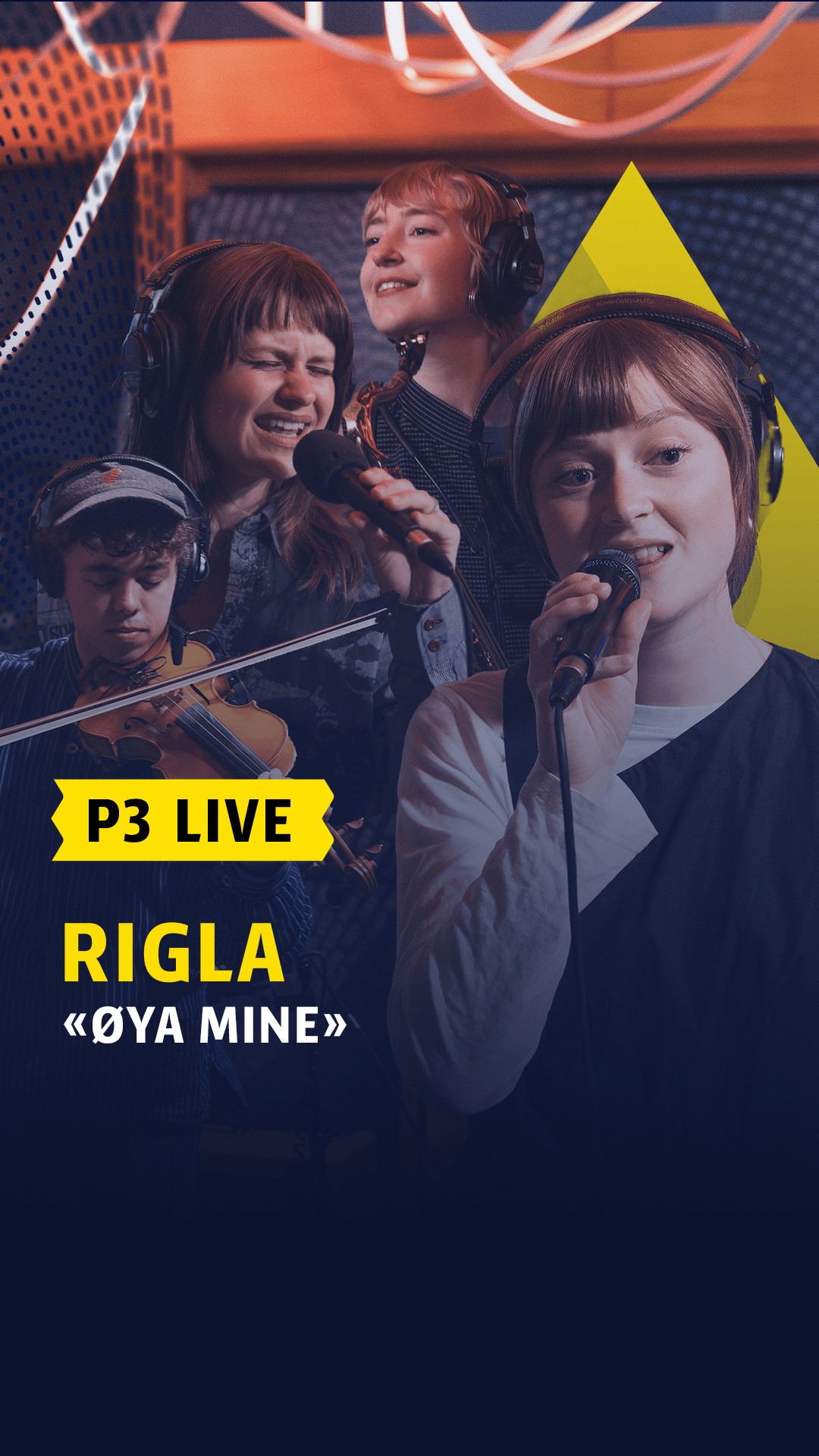 Link i bio: P3 Live: Rigla – «Øya mine»